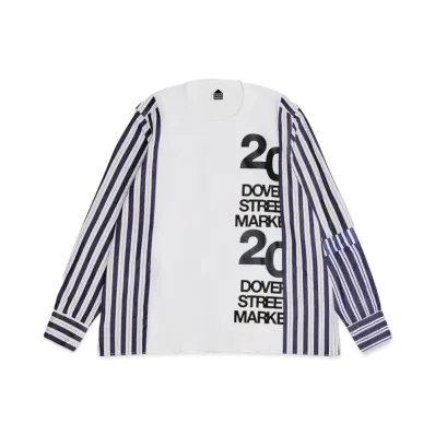 Dover Street Market London x Casey Casey 20th Anniversary LS Tee "White"