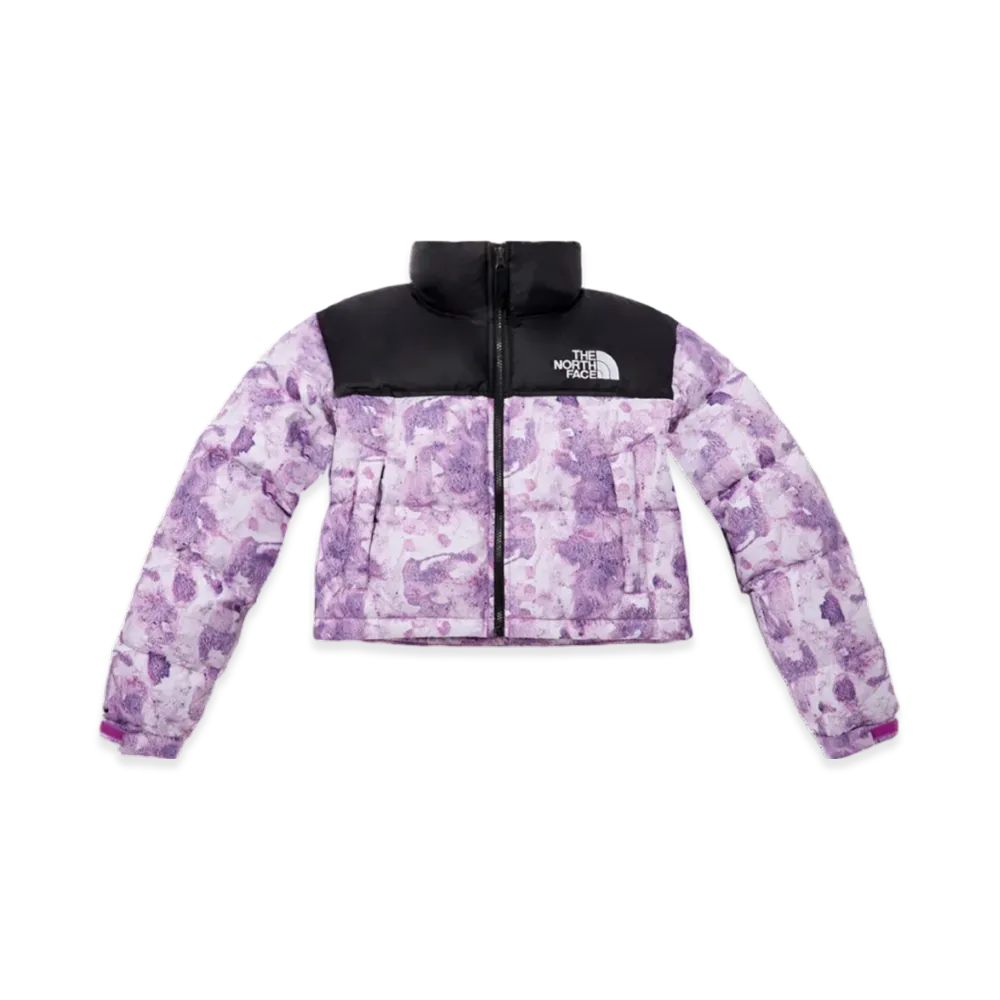 The North Face Women's Nuptse Short Jacket "Purple"