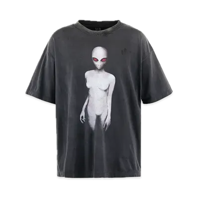 SAINT Mxxxxxx SS Tee_Alien "Black"