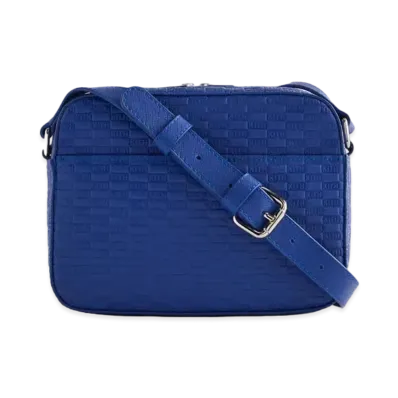 Kith Saffiano Leather Camera Crossbody "Royal"