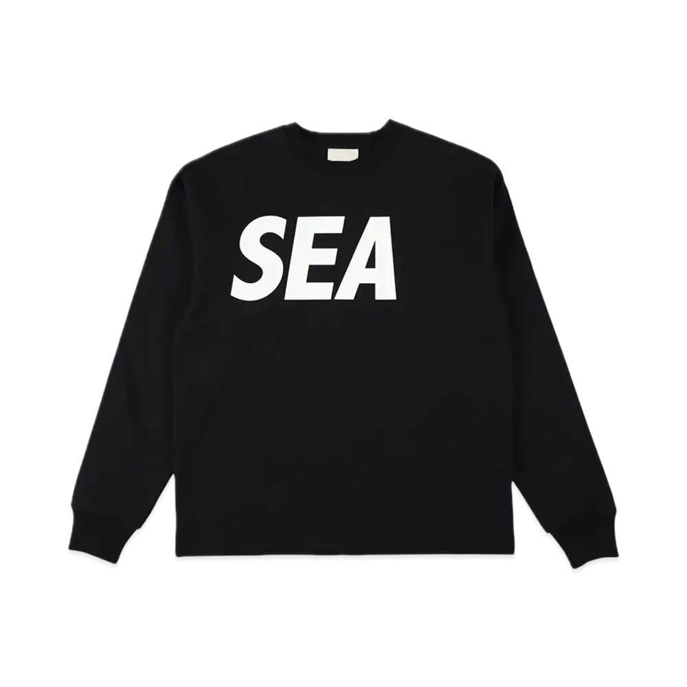 WIND AND SEA Sea Long Sleeve Tee "Black"