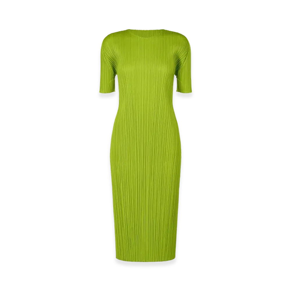 PLEATS PLEASE ISSEY MIYAKE Monthly Colors August "Yellow Green"