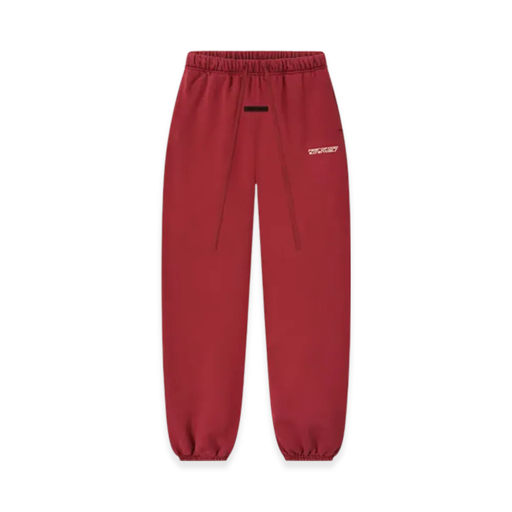 FEAR OF GOD ESSENTIALS Women's Classic Sweatpant "Crimson"