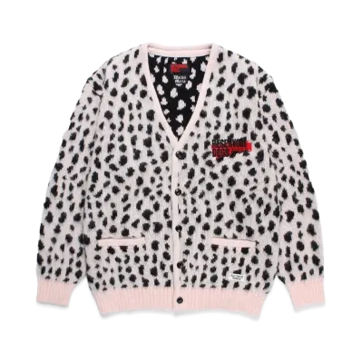 WACKO MARIA x Reservoir Dogs / Heavy Mohair Knit Cardigan "Pink"