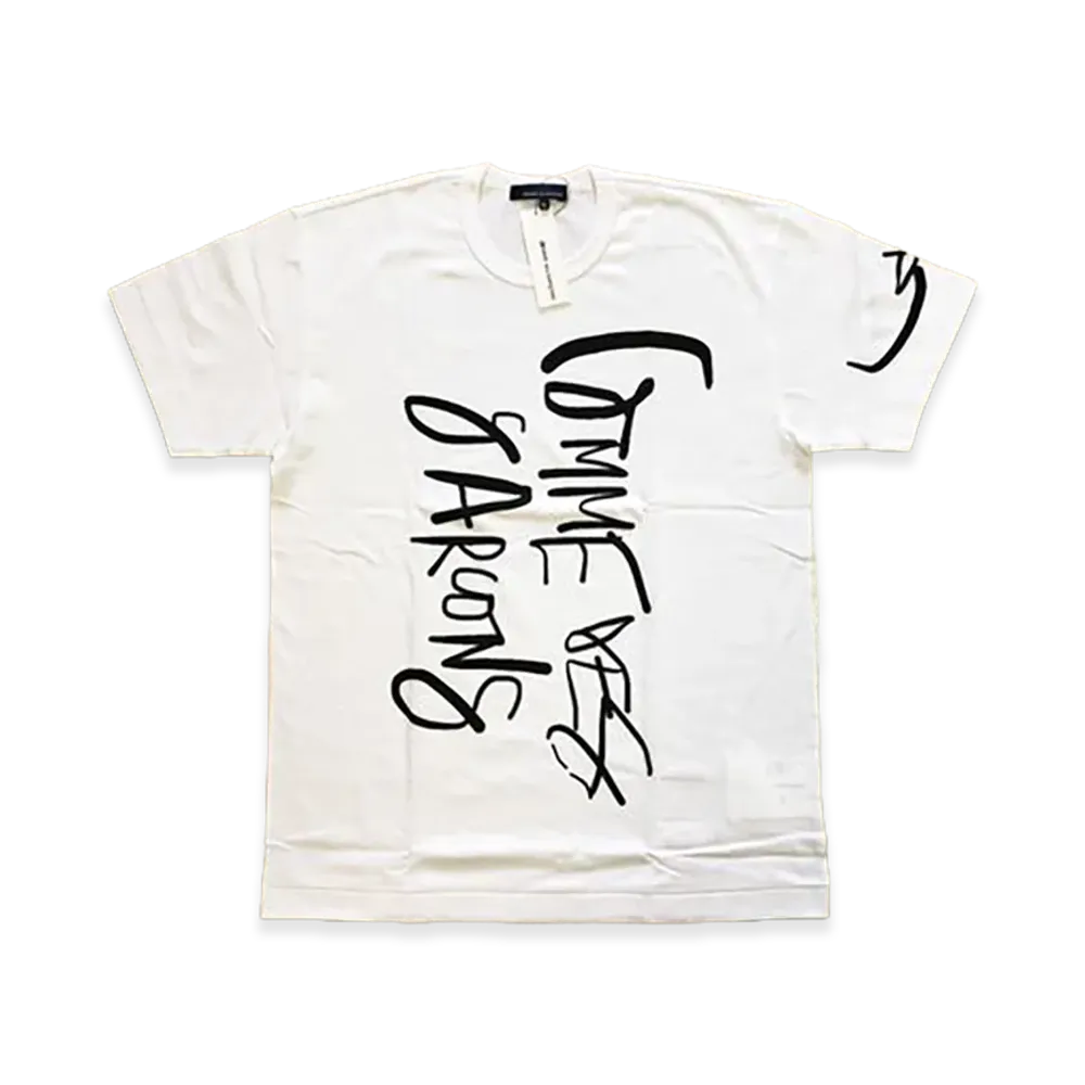COMME des GARCONS x Alisa Yoffe Aoyama Limited Edition Logo T-Shirt "White"