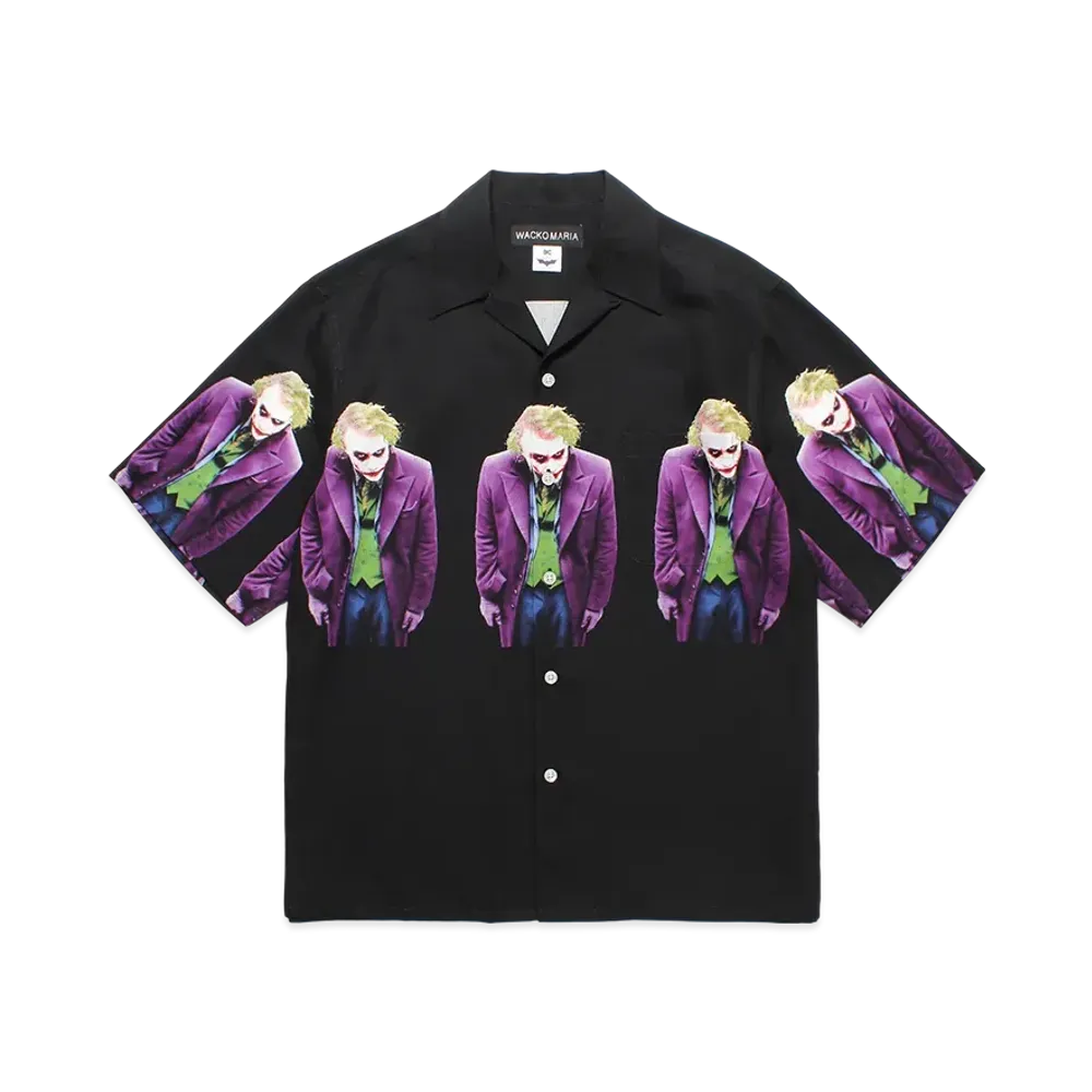 WACKO MARIA x The Dark Knight Trilogy Hawaiian Shirt "Black"