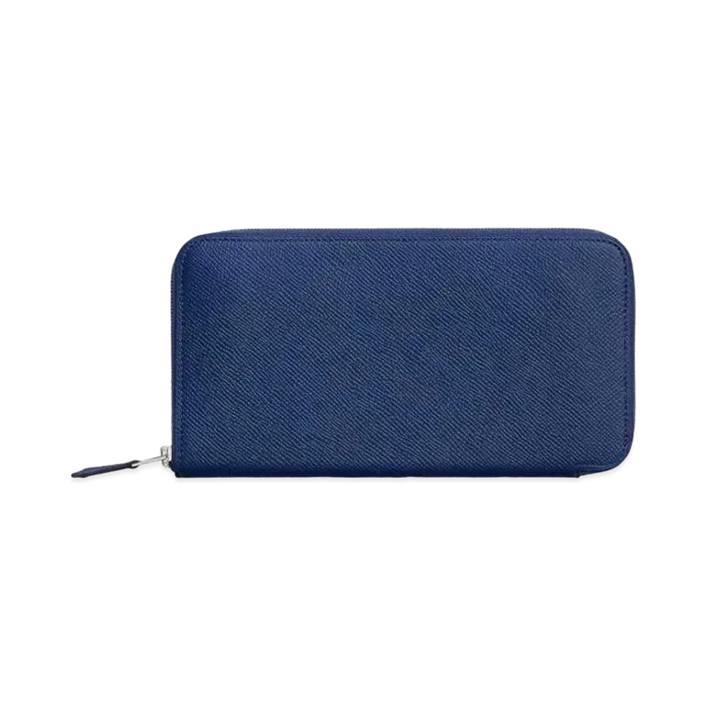 Hermes Portefeuille Azap Classique "Bleu Saphir"
