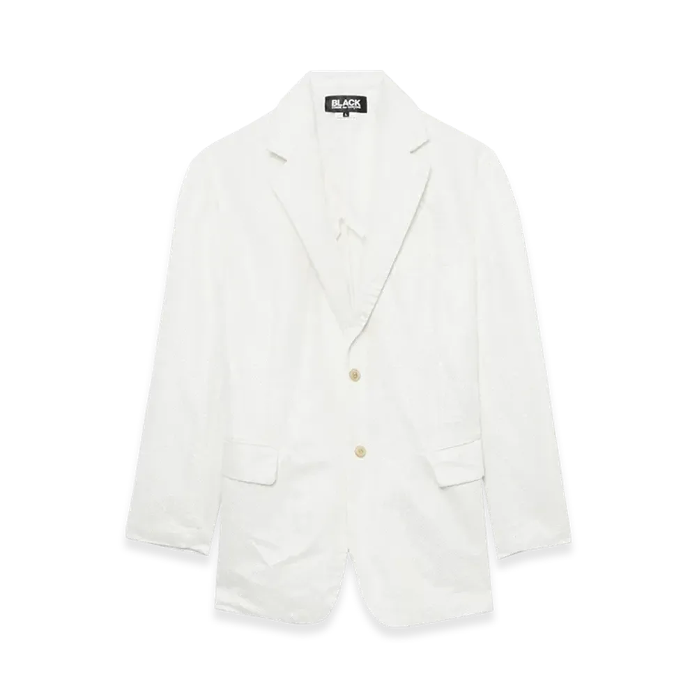 BLACK COMME des GARCONS Single Jacket "White"