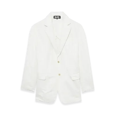 BLACK COMME des GARCONS Single Jacket "White"