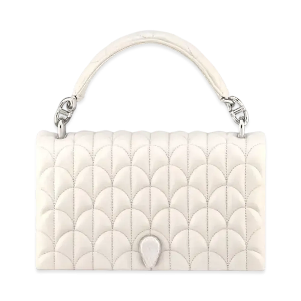 BVLGARI Serpenti Sugarloaf Shoulder Bag "White"