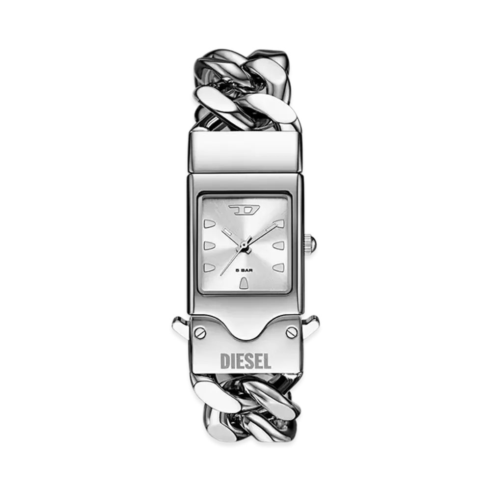 Diesel Dz2225 Closer Stainless Steel Watch "Silver"
