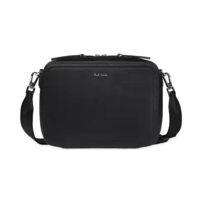 Paul Smith Signature Stripe Trim Mini Shoulder Bag "Black"