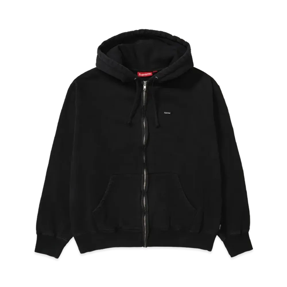 Supreme Small Box Zip Up Hooded Sweatshirt "Black" (26FW)