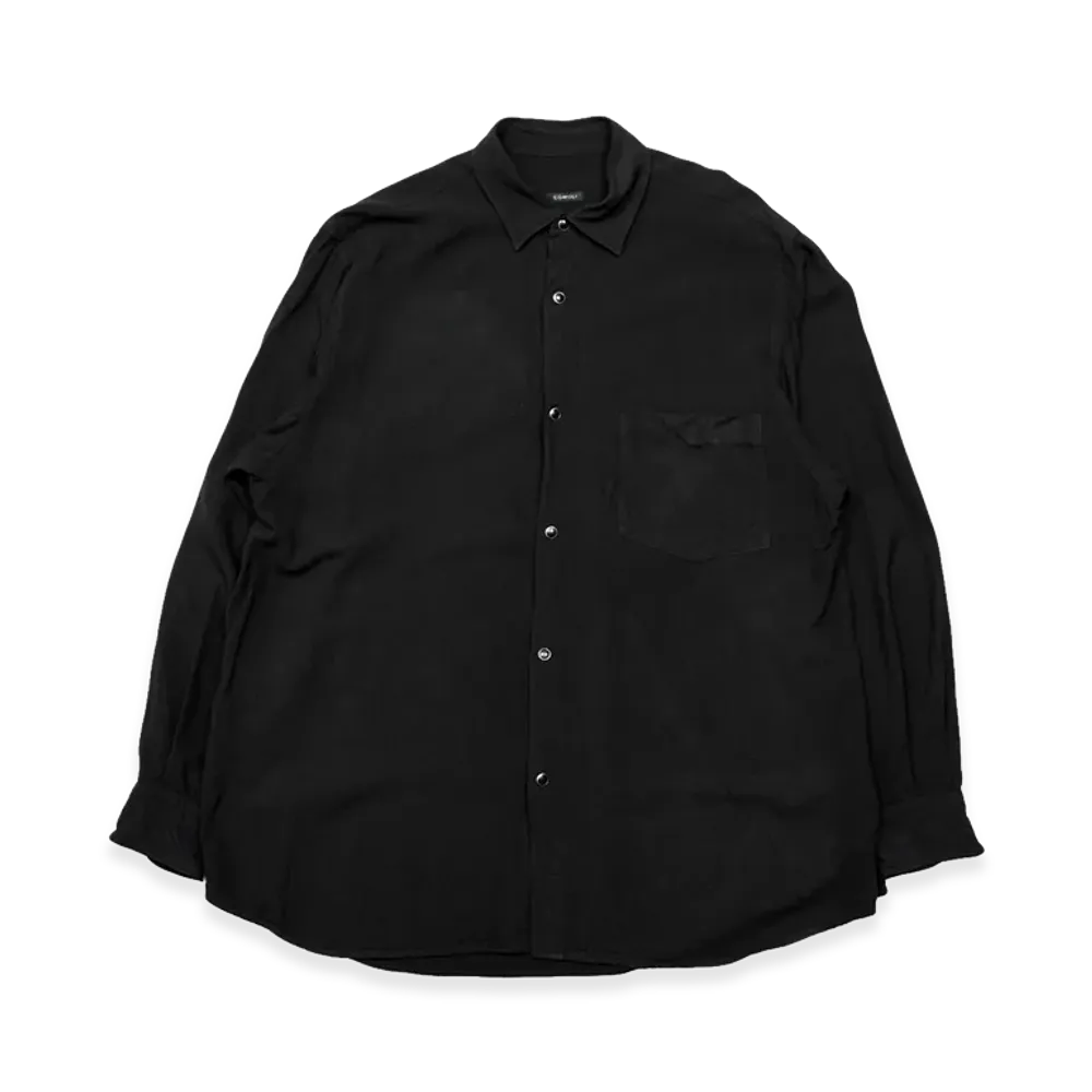 COMOLI Rayon Comoli Shirt "Black"