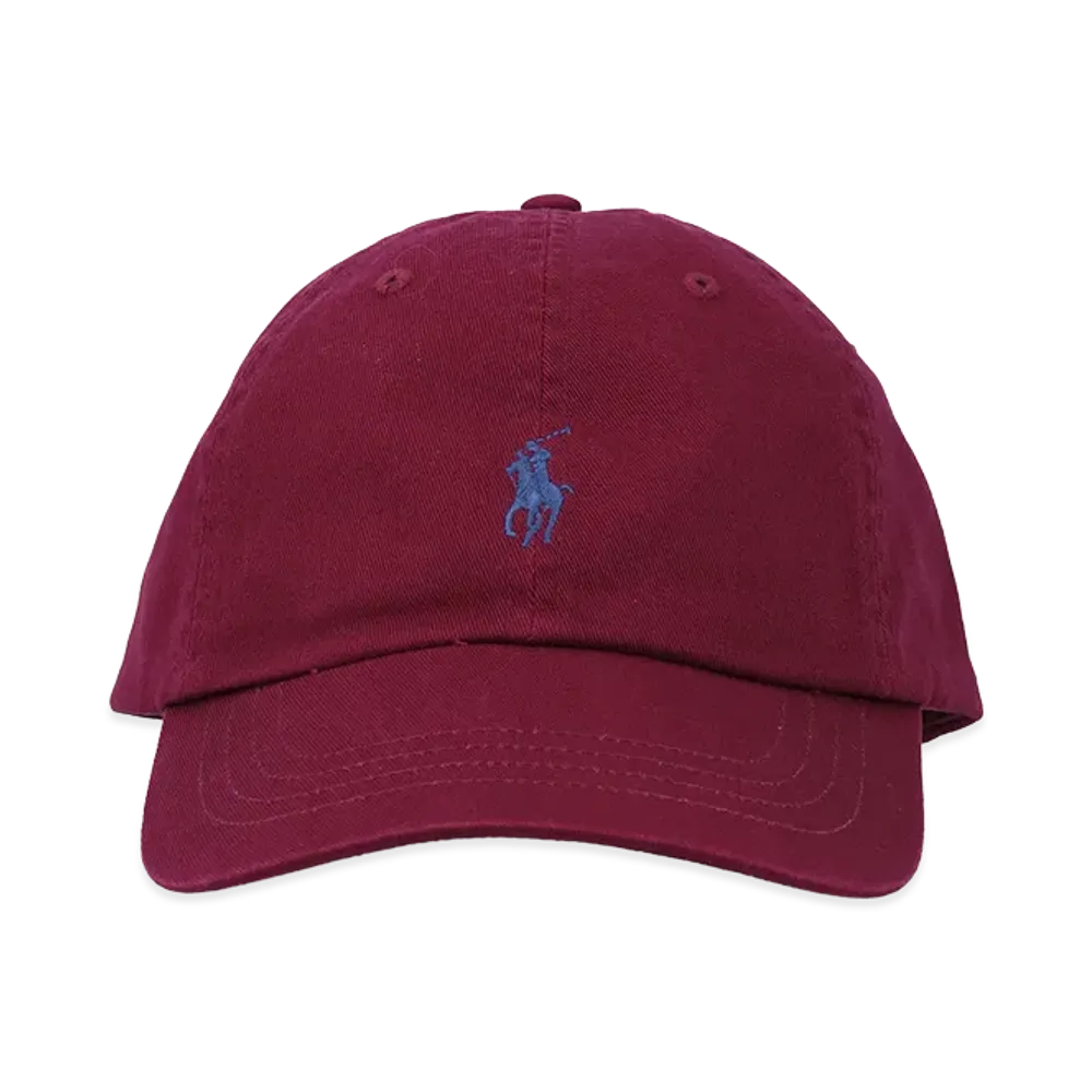 Polo Ralph Lauren Cotton Baseball Cap "Burgundy"