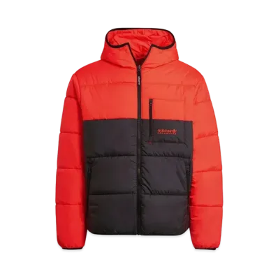 ADIDAS ADVENTURE REVERSIBLE PUFFER JACKET "Black/Bright Red"
