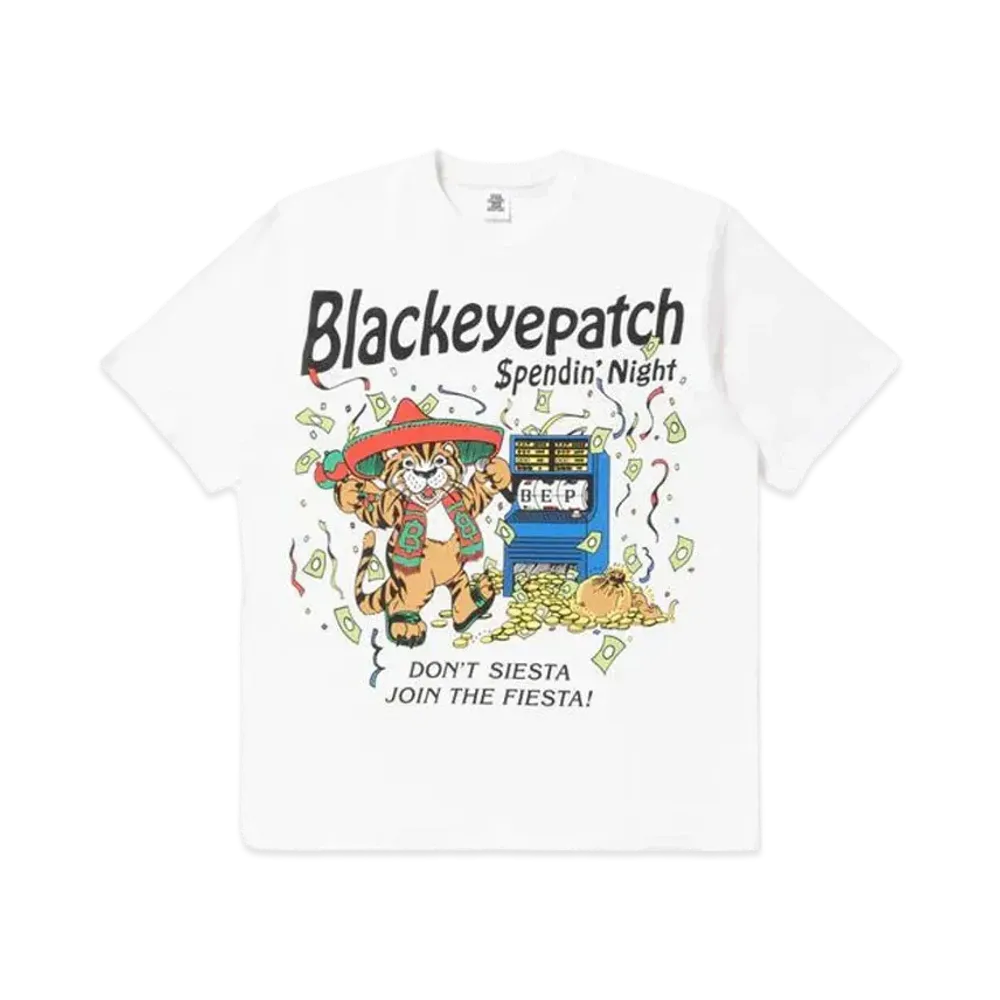 BlackEyePatch $pendin` Night Tee Light "White"