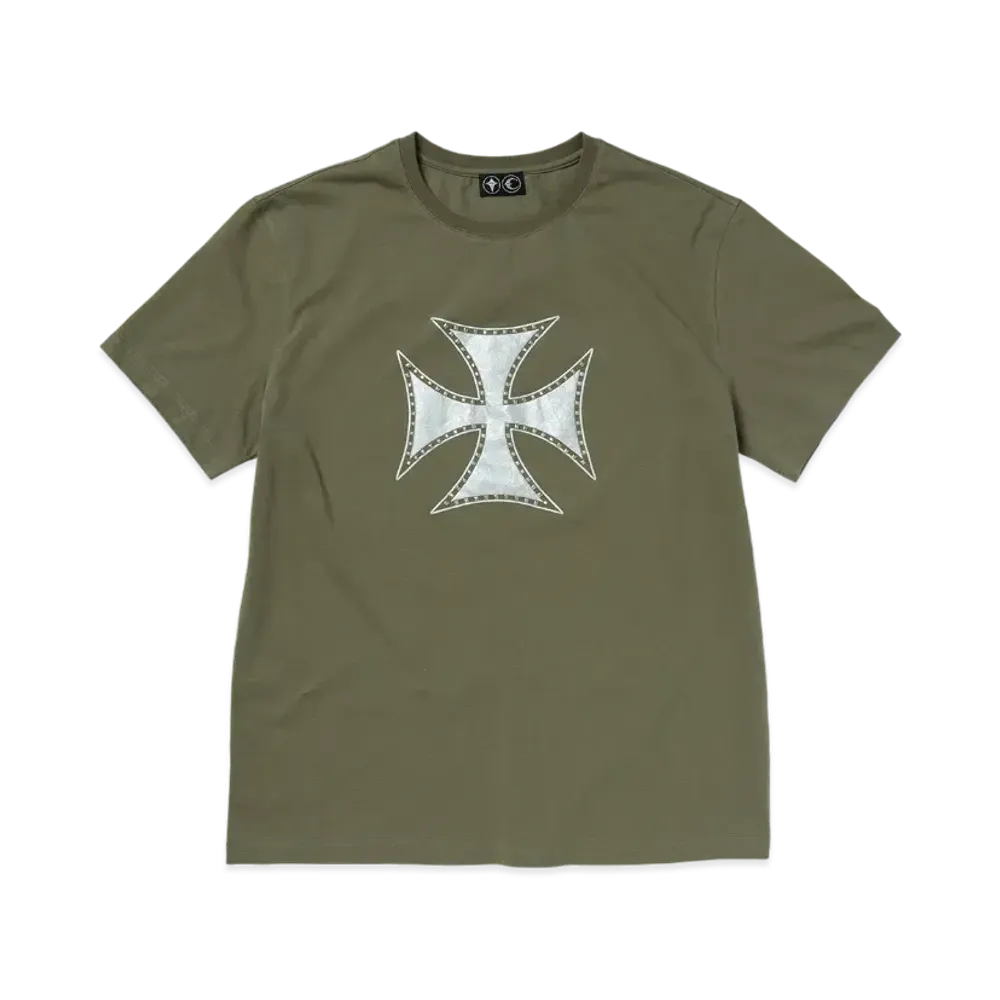 THUG CLUB Chopper Icon T-Shirt "Khaki"
