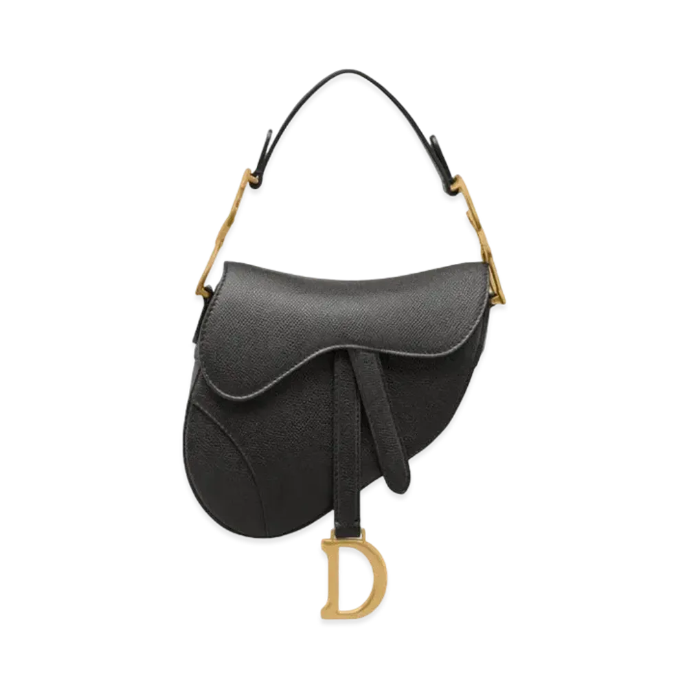 Dior Mini Saddle Bag "Black"