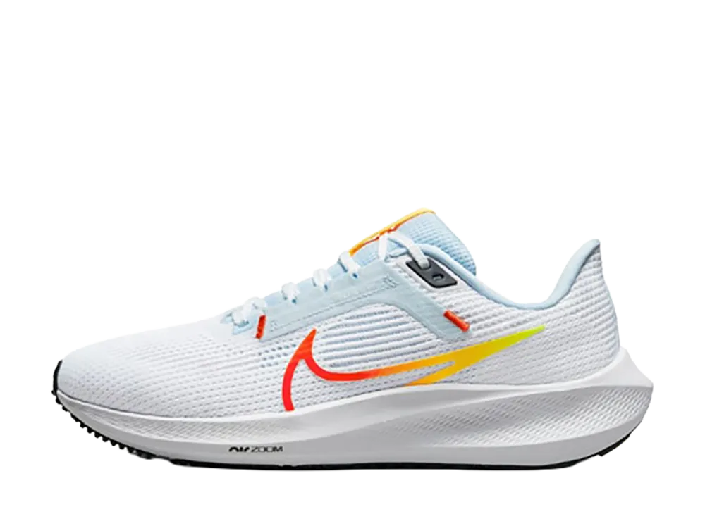 Nike Women's Air Zoom Pegasus 40 "White/Picante Red/Blue Tint"