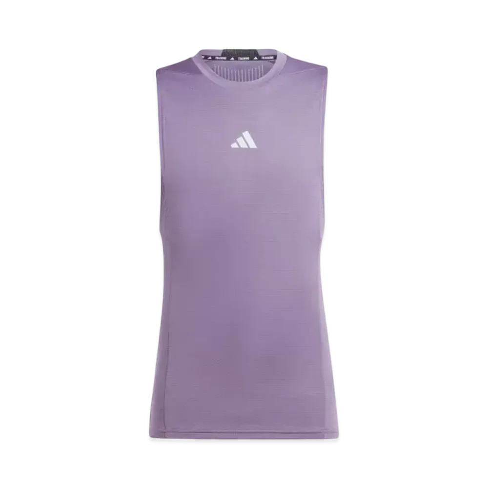 adidas Designed for Training Workout Heat. Rdy Tank Top "Shadow Violet"