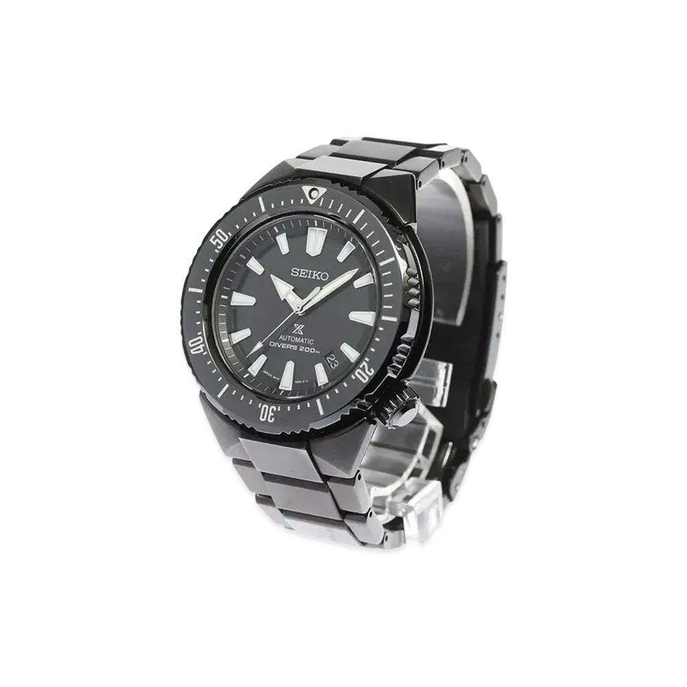 SEIKO Prospex Diver Scuba Transocean Zero Halliburton Limited "Black" SBDC045