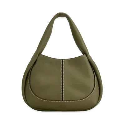 TOD'S Shirt Hobo Bag Small "Green"