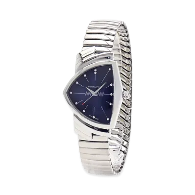 Hamilton Ventura Quartz 50x32mm "Silver/Blue"