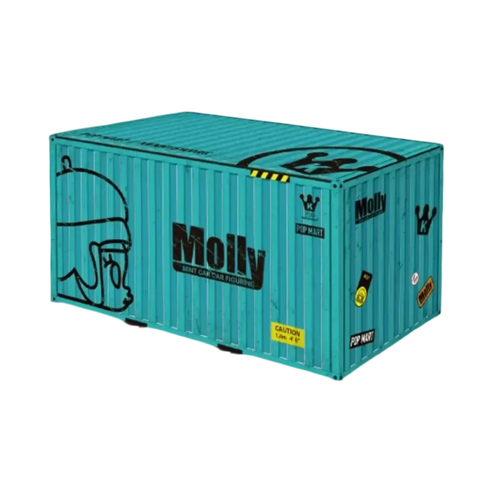 POP MART "Figurine" MOLLY Magic Mint Car Big Size