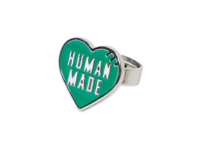 HUMAN MADE Heart Ring "Green" HM29GD155