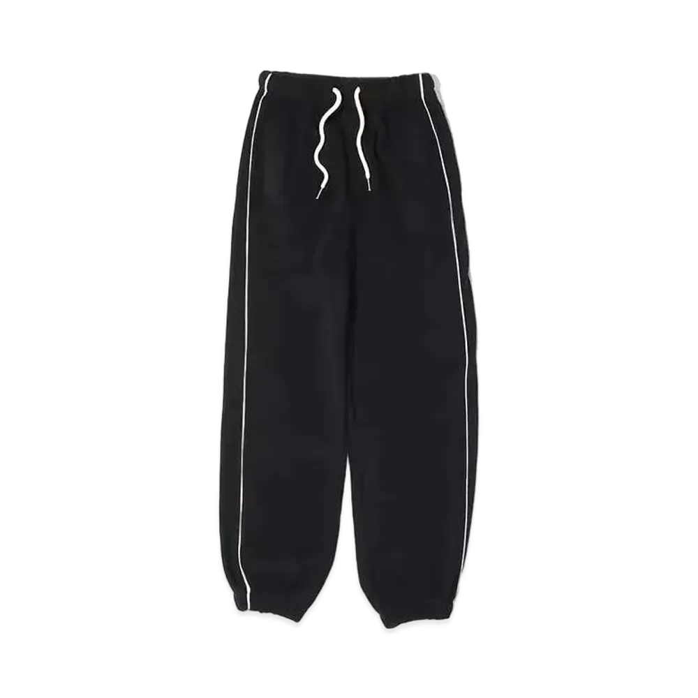 atmos pink Pile Sweat Pants "Black"