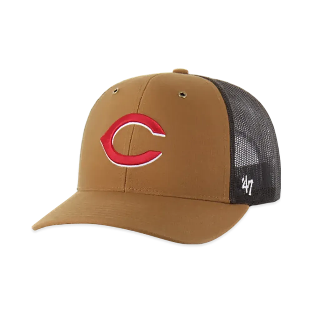 47 x Carhartt Cincinnati Reds Trucker "Brown"