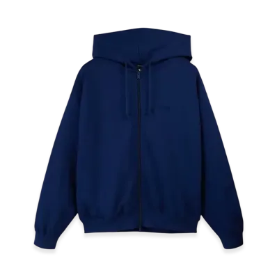 Y-3 French Terry Zip Hoodie "Dark Blue"