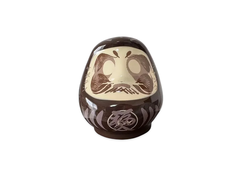 Travis Scott Cactus Jack x Fragment Daruma Doll "Brown"