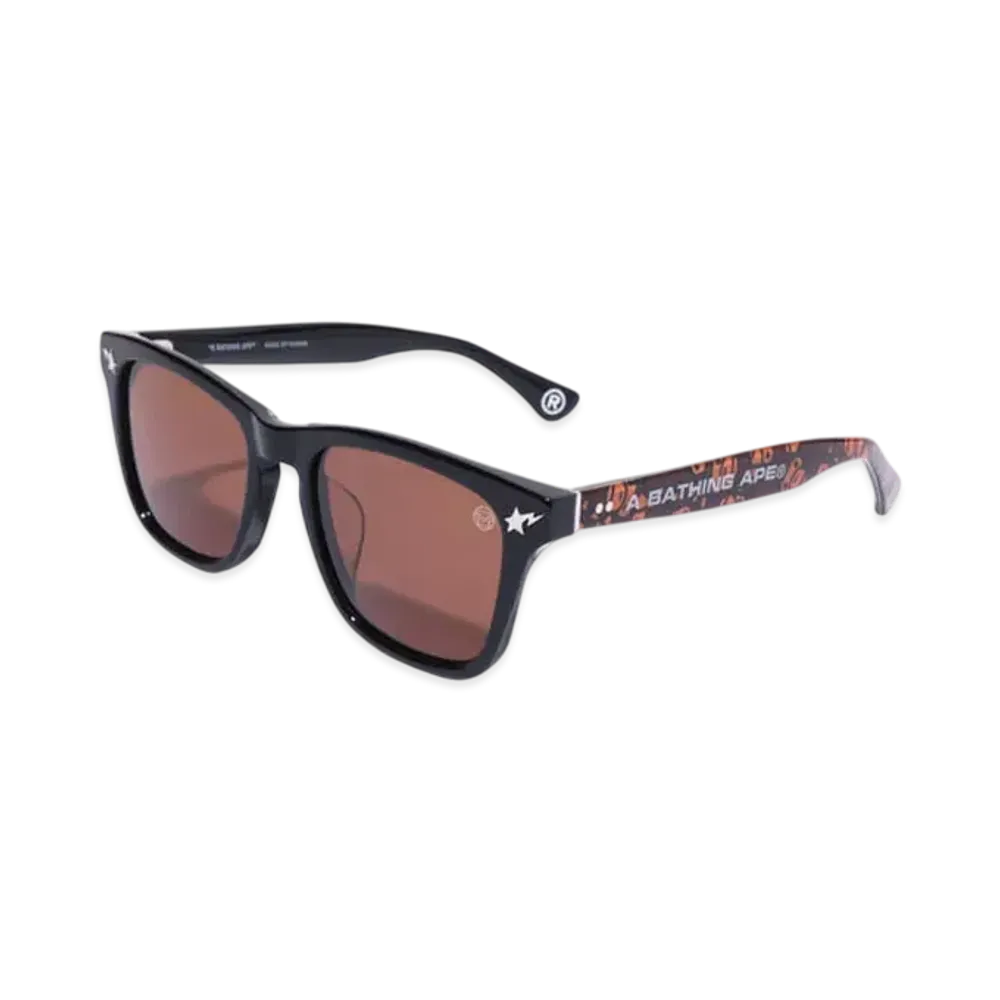 A BATHING APE Milo Sunglasses "Brown"