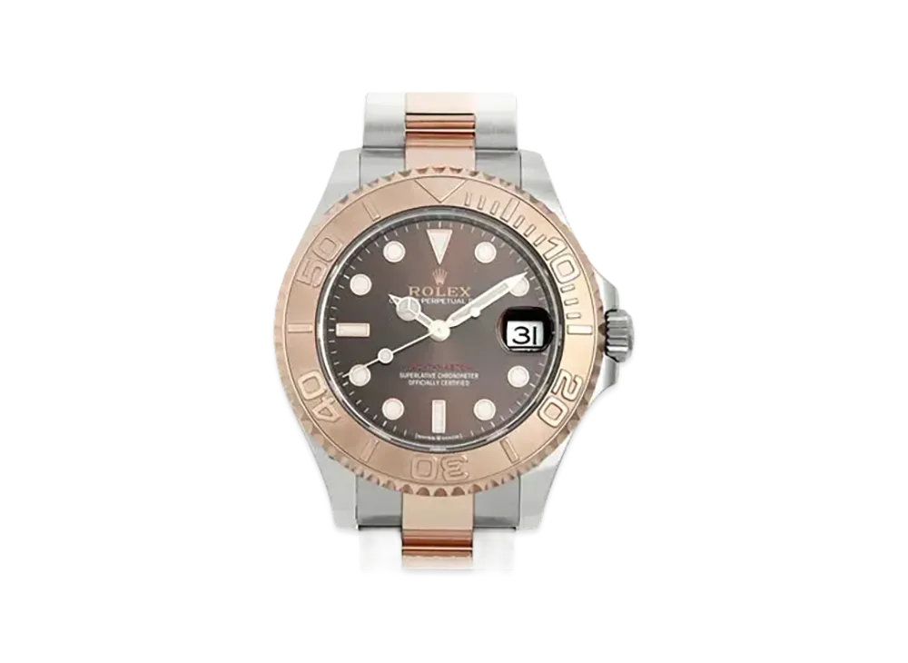 ロレックス ヨットマスター 40 チョコレート文字盤 126621