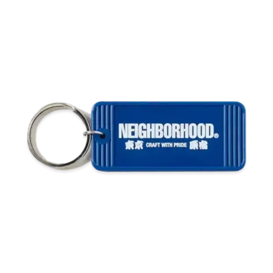NEIGHBORHOOD Motel Type Key Tag-2 "Blue"