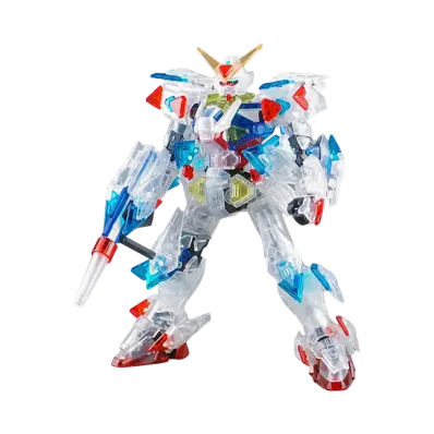 BANDAI "HIGH GRADE" HG 1/144 Beginning 30 Gundam GPB-J Clear IFS Ver. + Action Base 3 Red
