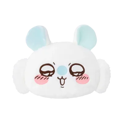 Gray Parka Service "Chiikawa Kuji" -Chiikawa Praise Me Momonga Kuji- C Prize Okao Cushion Paan!!