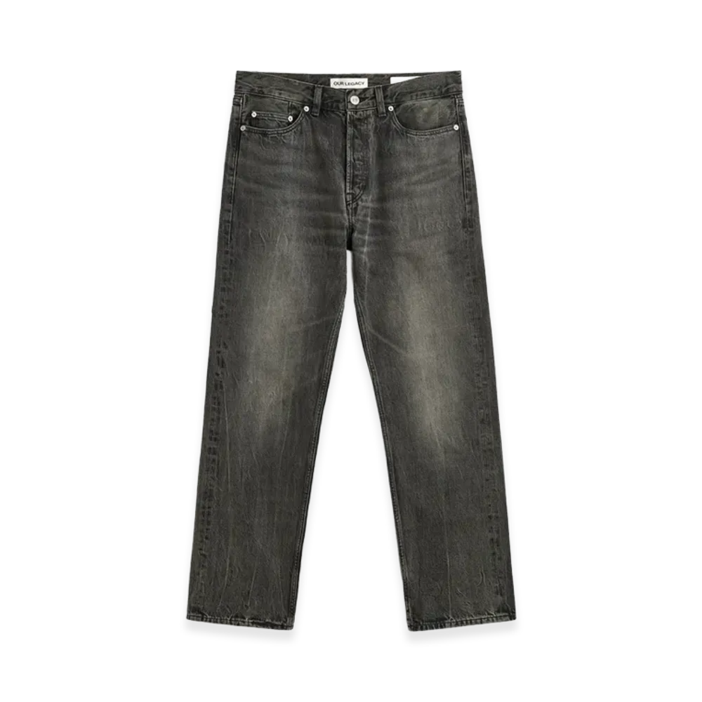 OUR LEGACY First Cut "Graphite Wave Selvedge"