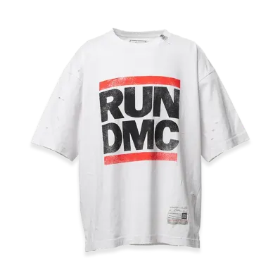 Maison MIHARA YASUHIRO x U/MUSIC Run-D.M.C. Graphic T-shirt "White"