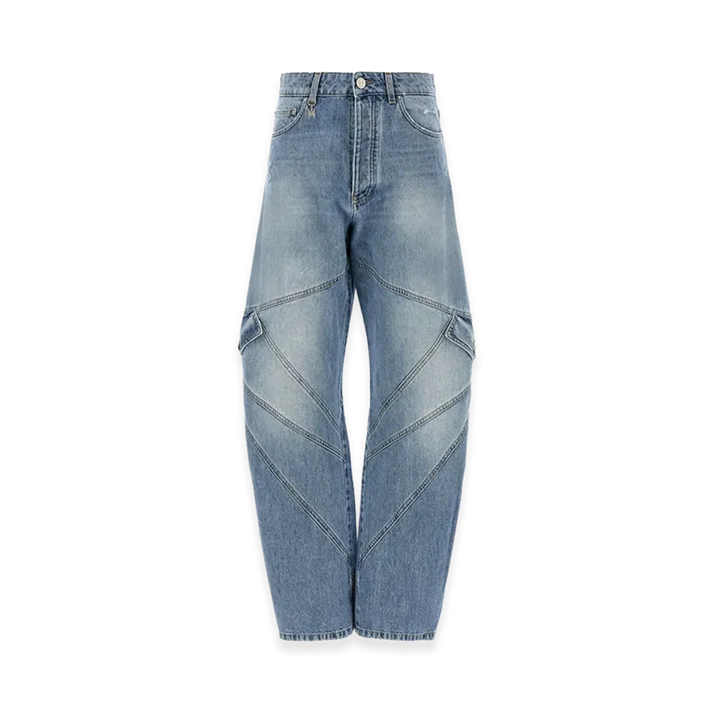 AMIRI Women's Panel Jeans "Light Blue"