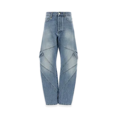 AMIRI Women's Panel Jeans "Light Blue"