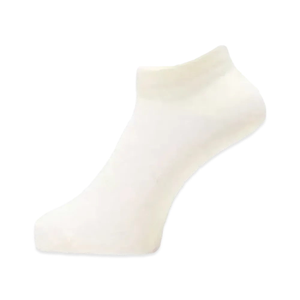 Goldwin Paper Fiber Arch Support Ankle Socks (C3 Fit / Unisex) "Off White"