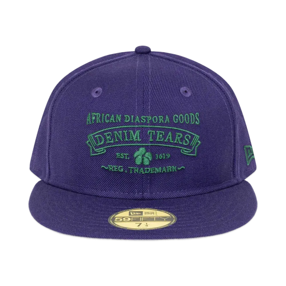 DENIM TEARS ADG New Era Hat "Purple"