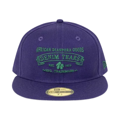 DENIM TEARS ADG New Era Hat "Purple"