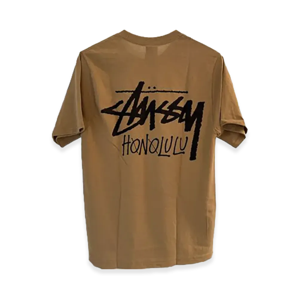 Stussy Hawaii Exclusive Honolulu S/S T-Shirt "Khaki"