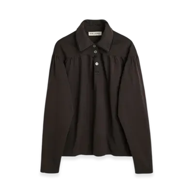 OUR LEGACY Kewt Piquet Band Jersey "Granite"
