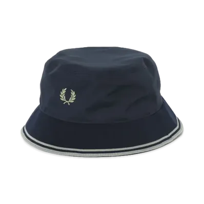 BEAMS x FRED PERRY Exclusive Bucket Hat "Navy"
