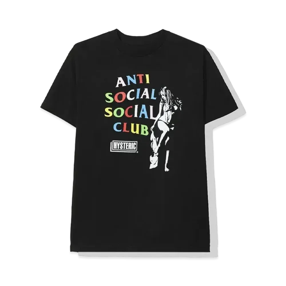 ANTI SOCIAL SOCIAL CLUB x Hysteric Glamour Tee "Black" (SS20)